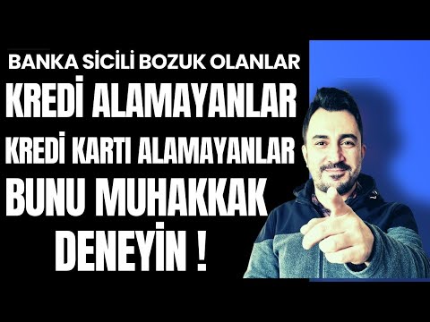 Kredi Almak İsteyenler Bunu Muhakkak Denesin.