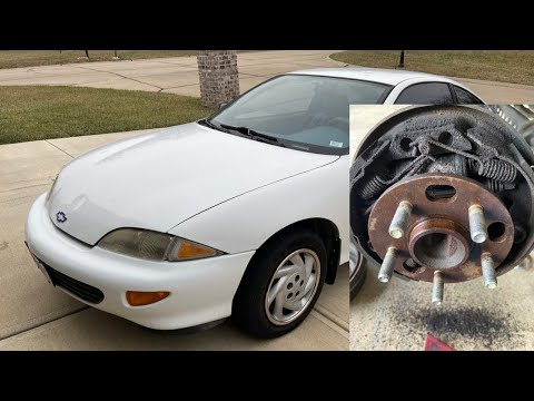 How to change the rear drum brakes on a  1996 Chevy Cavalier