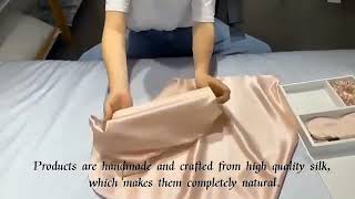 16/19/22/25/30mm  silk mulberry silk cushion cover set pillow cover eye mask silk pillowcases screenshot 5