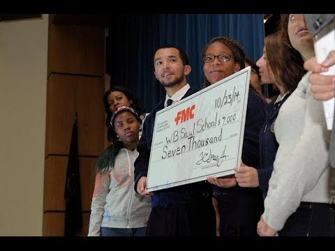 FMC Announces FFA Grant at W.B. Saul High School