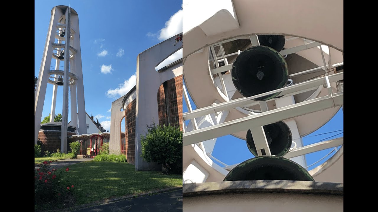 Saarbrücken-Rodenhof: St. Albert (Vollgeläut der Glocken)