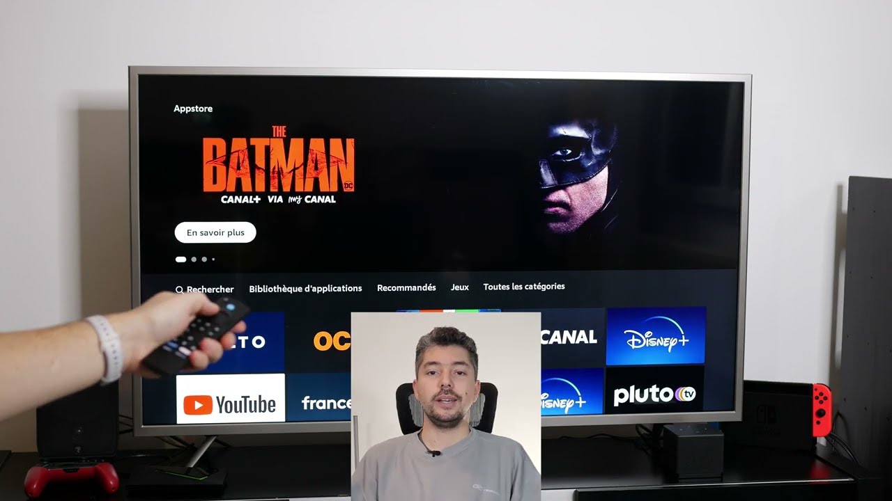 FIRE TV  Installer des Apps Android et Activer un curseur de souris