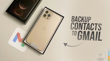 How to Backup iPhone Contacts to Gmail (tutorial)