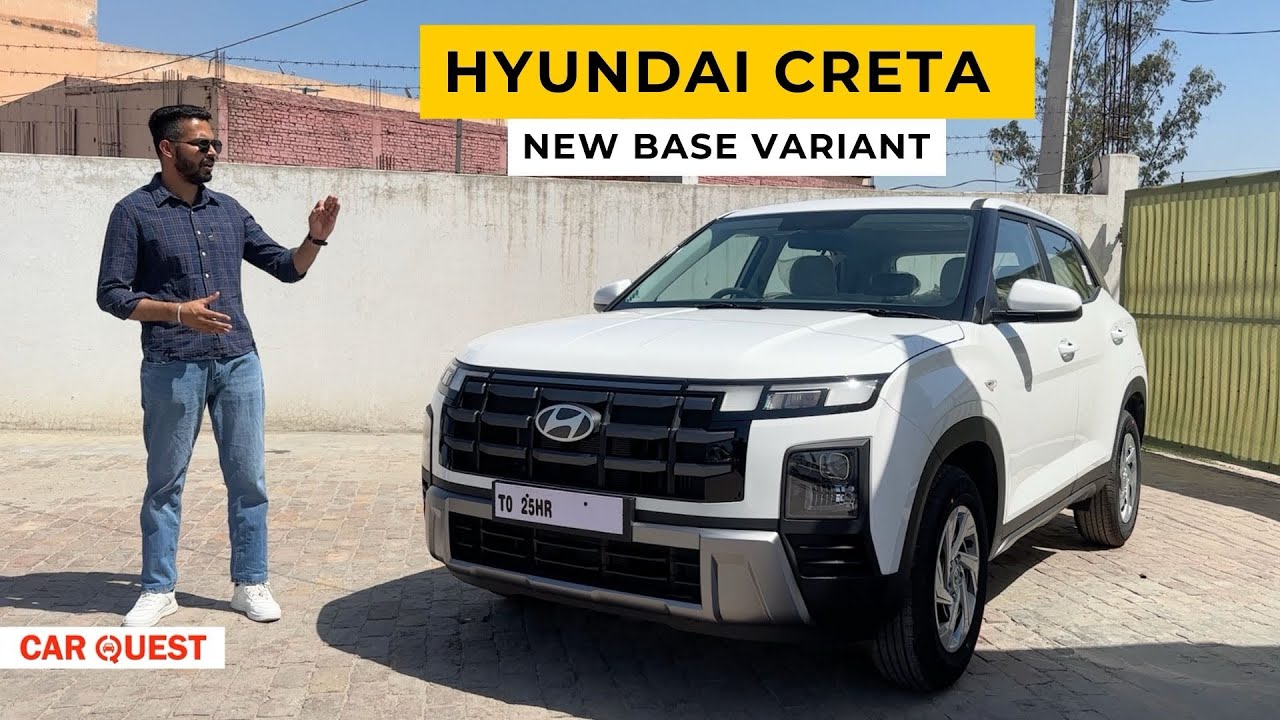 2025 Hyundai Creta EX Optional Variant Walkaround | Car Quest - YouTube