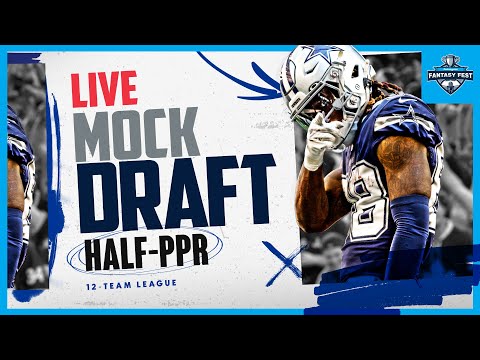 10 team half ppr mock draft