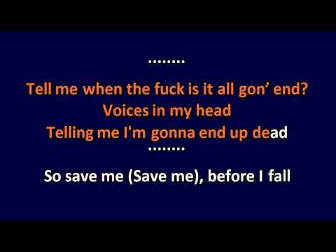 XXXTentacion - Save Me - Karaoke Instrumental Lyrics - ObsKure