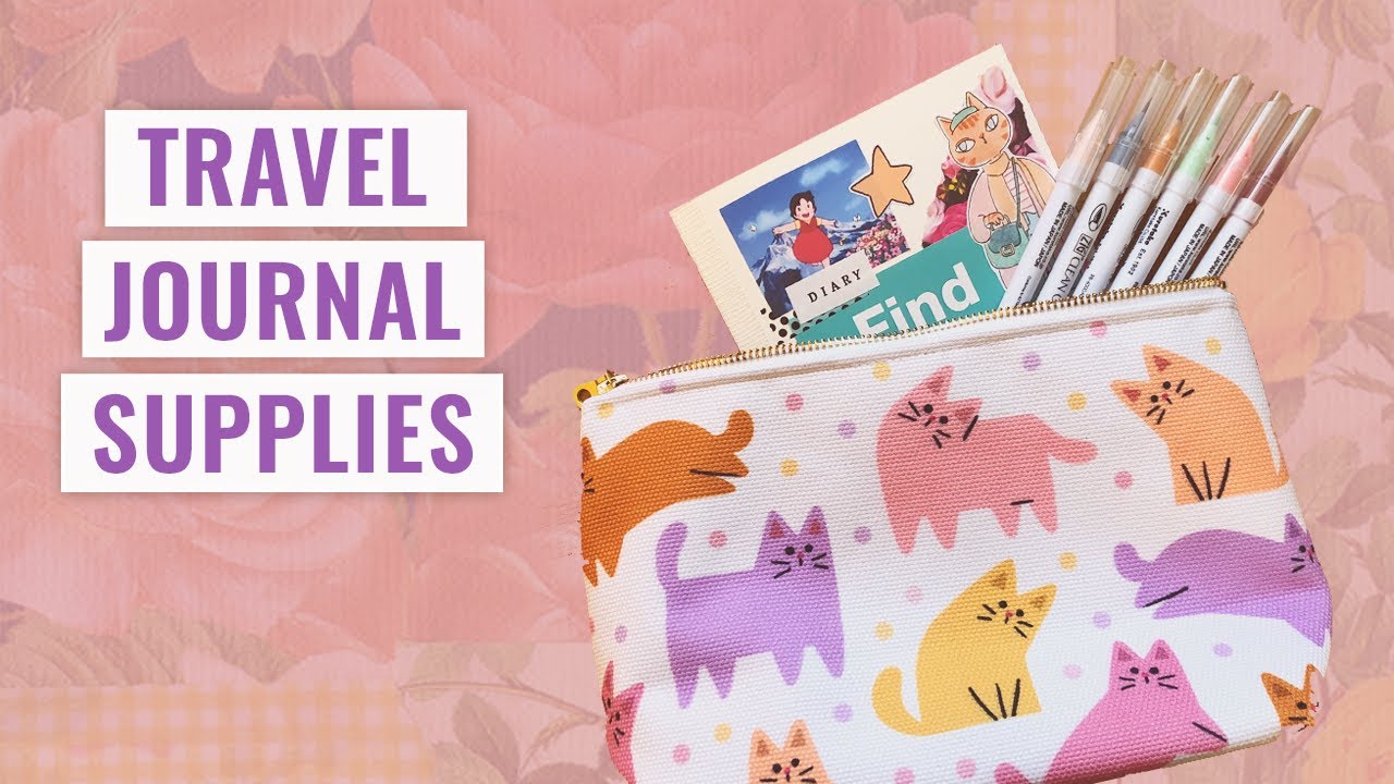 My Travel Journal Supplies Travel Journal Kit YouTube
