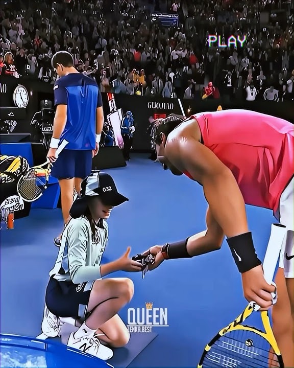 When Nadal hit a ball girl 😱 || #nadal #ao2020 #tennis #tennisedit #fy #foryou #🎾