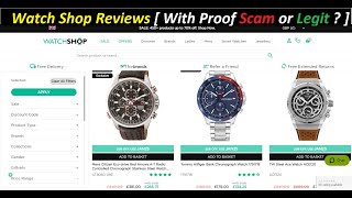 Watch Shop Reviews With Proof Scam Or Legit ? Watchshop Watchshop Com Reviews Watchshop.com