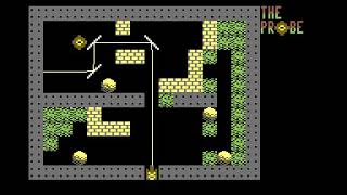 Boulder dash like game for the #C64 I'm working on :)