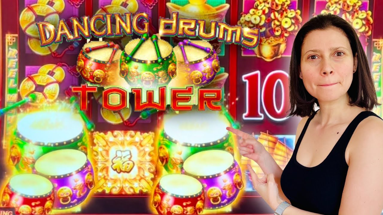 TRIPLE DRUMS On Dancing Drums Tower!