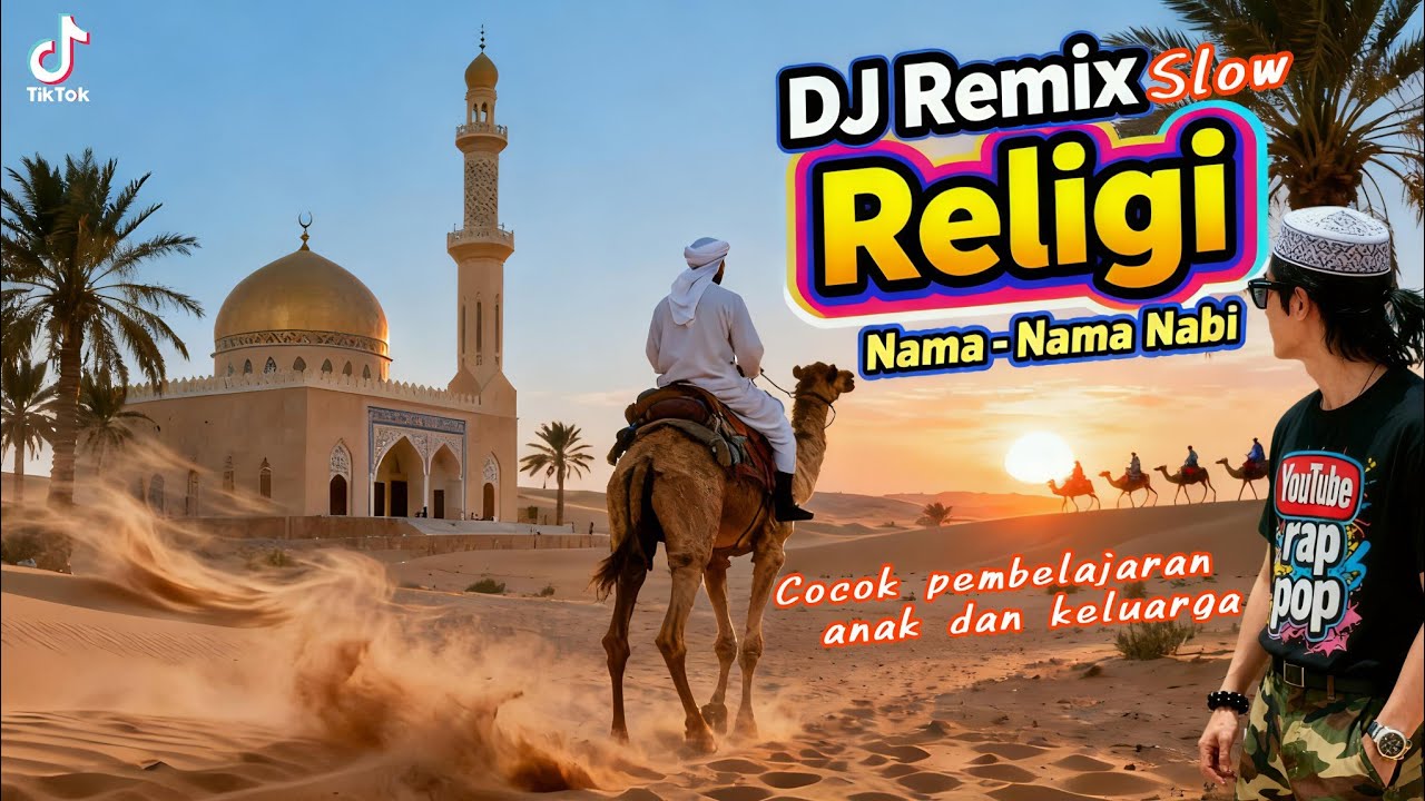 DJ Remix Slow Religi – Nama-Nama Nabi |  Lagu Pengingat ! Cocok pembelajaran anak dan keluarga