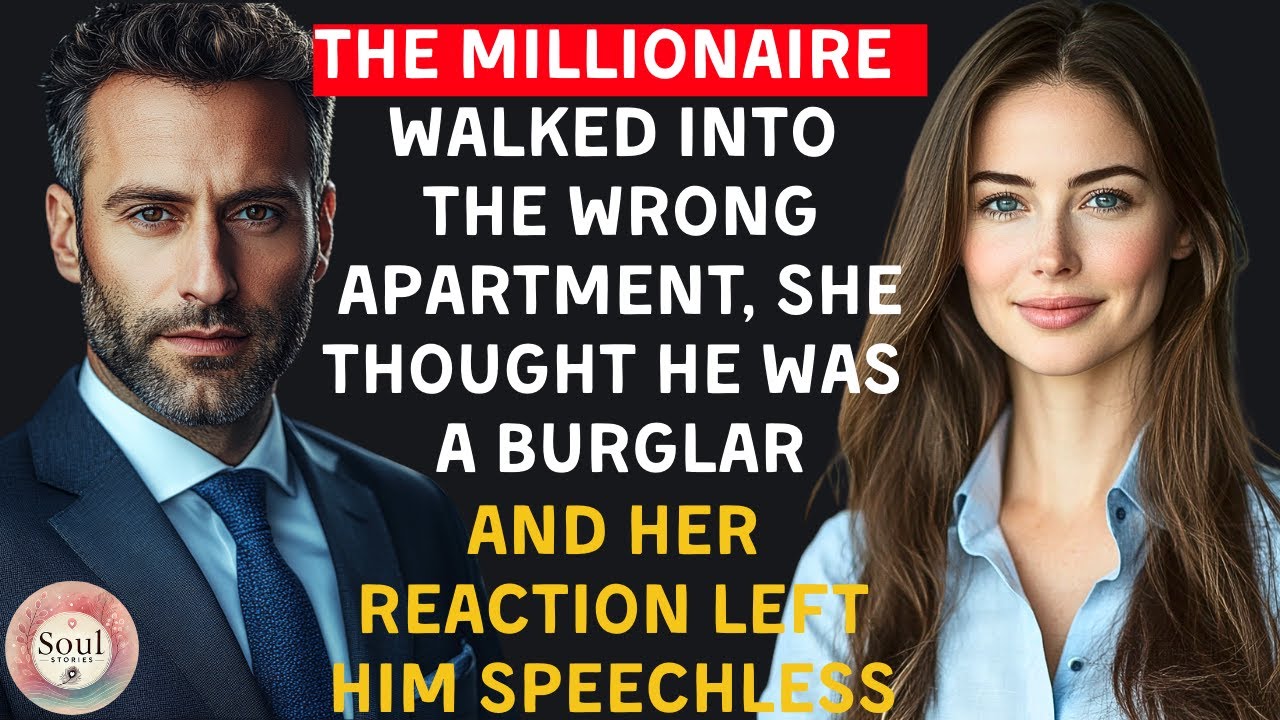 The MILLIONAIRE walked into the WRONG apartment, she thought he was a BURGLAR, and her reaction ...