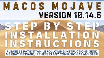 How to Install macOS MOJAVE from a Bootable USB Drive - A Step by Step Installation Guide