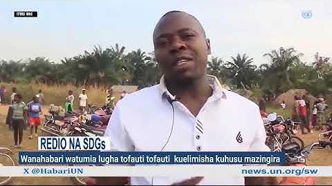 "Wanahabari watumia lugha mama kuelimisha kuhusu uhifadhi wa mazingira"