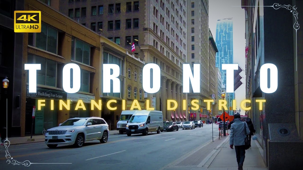 DOWNTOWN TORONTO - Canada's Largest City - 4K Virtual Walk Tour