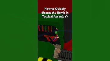 How to disarm the bomb quickly is Tactical assault. Expect more vr content.#vr #tacticalassaultvr