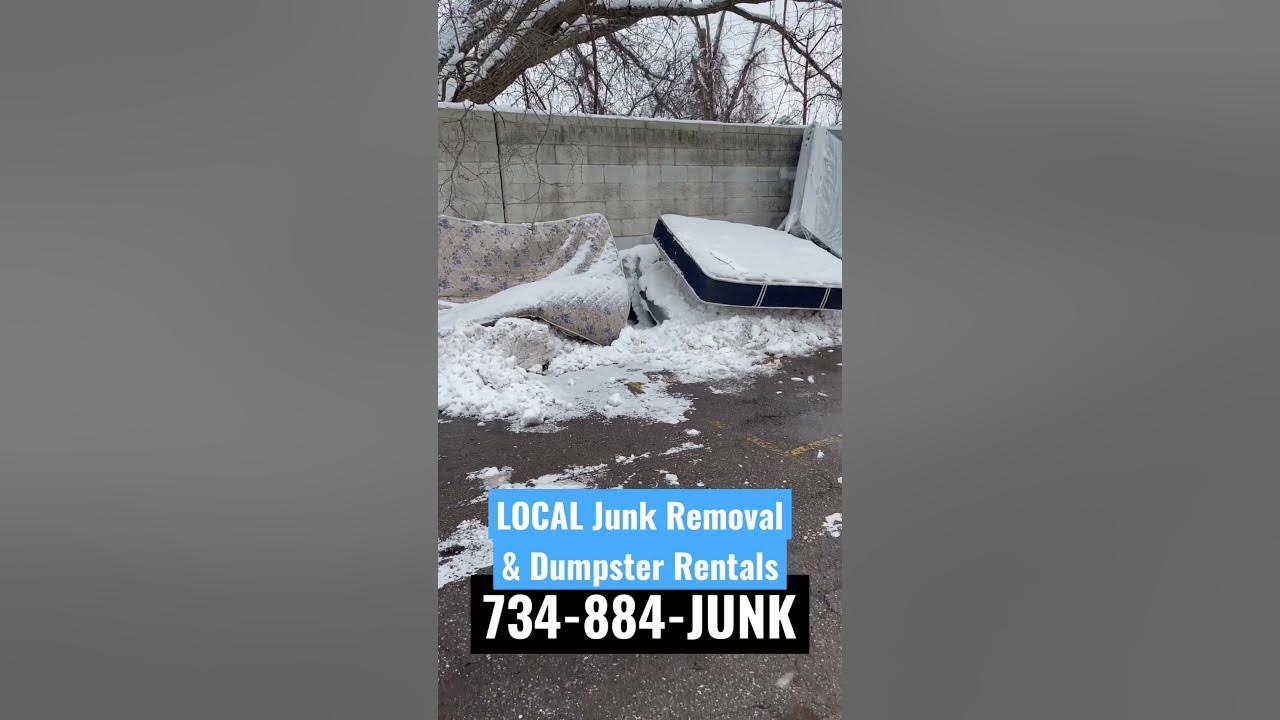 LOCAL Junk Removal Dumpster Rental Ann Arbor Ypsi Plymouth Canton