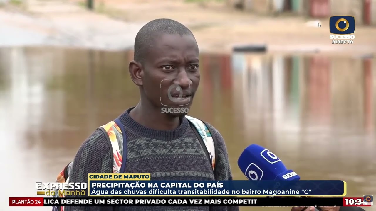 “POUCA CHUVA” PROVOCA INUNDAÇÕES NO BAIRRO MAGOANINE C