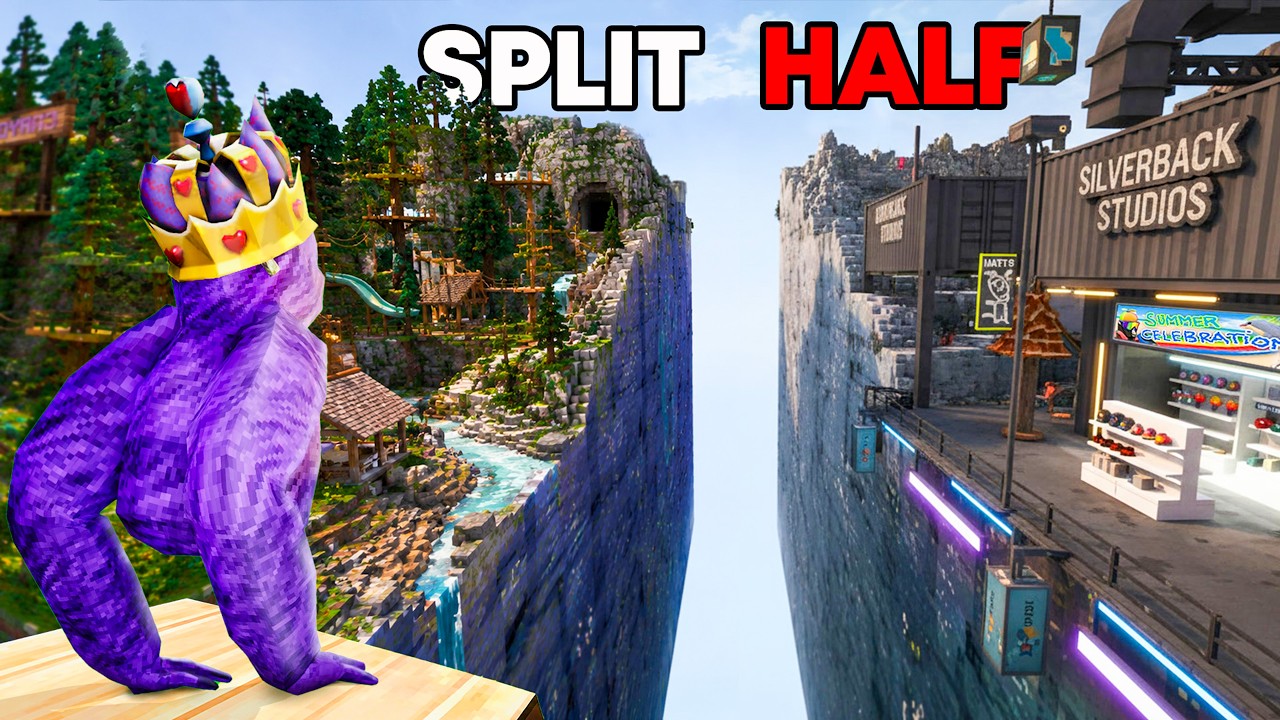 My Family SPLIT Gorilla Tag In HALF!