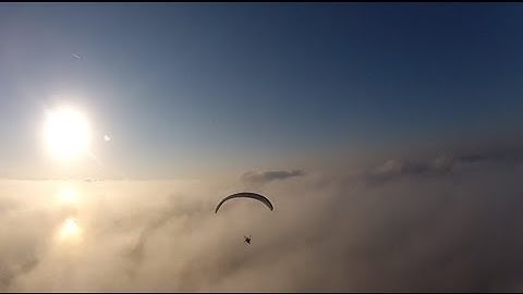 Into the Clouds.. Dream flight with a Paramotor, FULL HD!