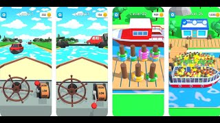 Hyper Boat - Gameplay IOS screenshot 2