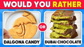 Would You Rather CANDY & SWEETS Edition 🍬🍮🍫