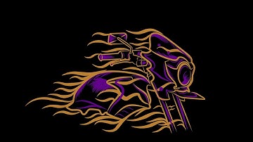 membuat line art glowing di infinite design