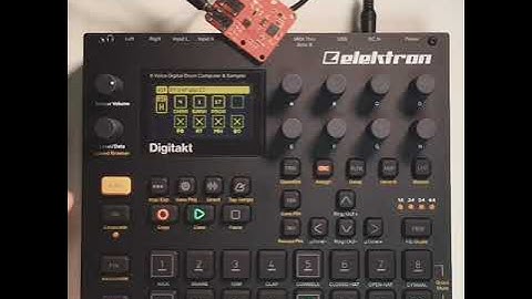 Elektron Digitakt + Kinoshita Lab 1Chip GM Sound Module "MIDI-guy" (dream SAM2695)