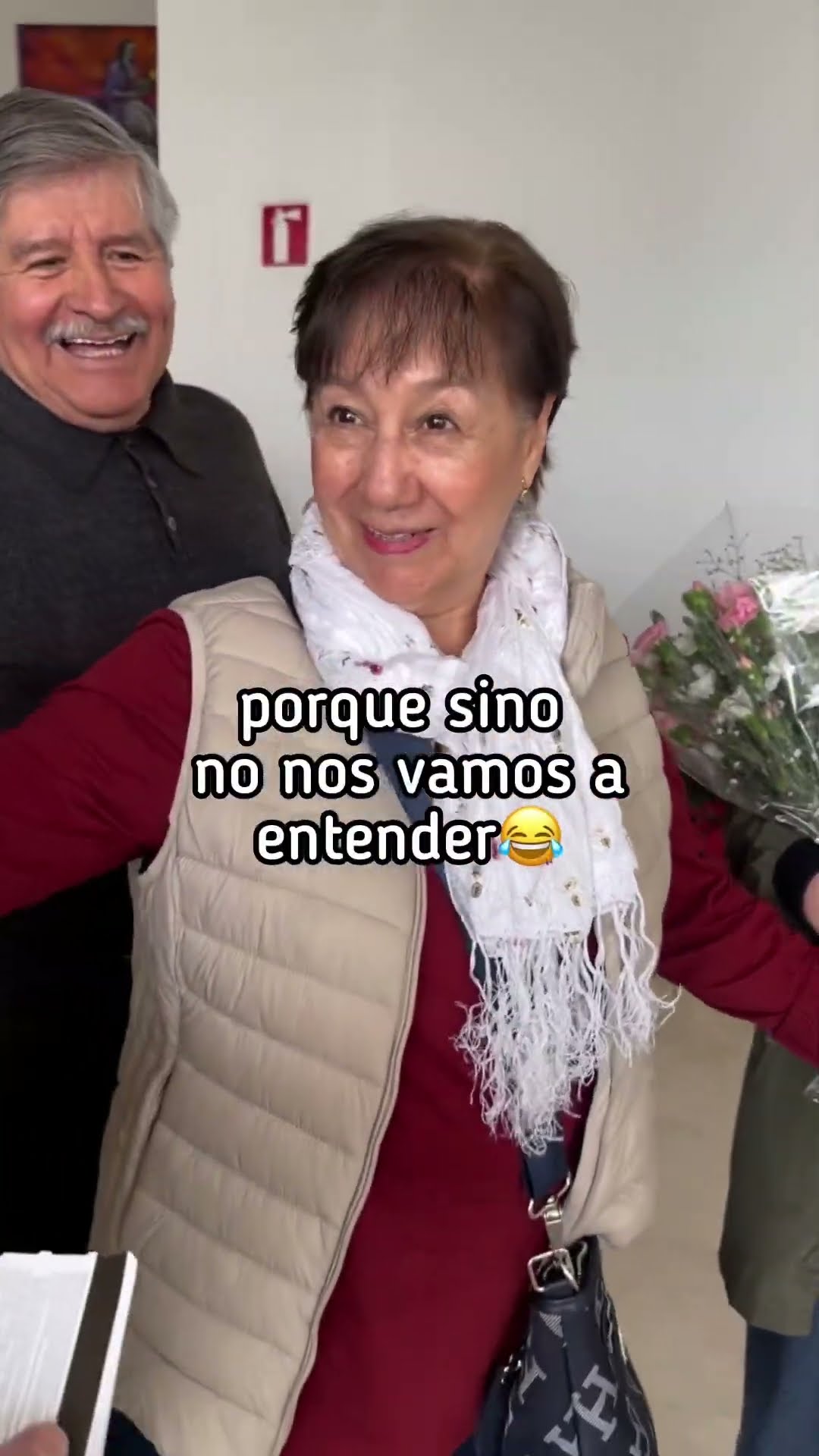 Así encontraron mis papás ?? y mis suegros ????