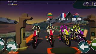 online multiplayer game new update Gravity Rider:Extreme Balance Space bike racing screenshot 1