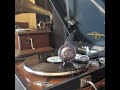 白根 一男 ♪沓掛月夜唄♪ 1954年 78rpm record. Columbia Model No G ー 241 phonograph
