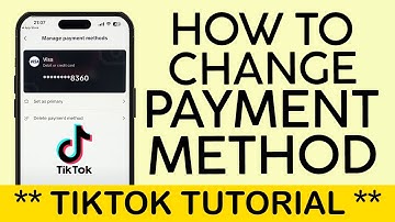 How to Change Payment Method on Tiktok Shop | Delete Payment Method Tiktok | Update Card (2024)