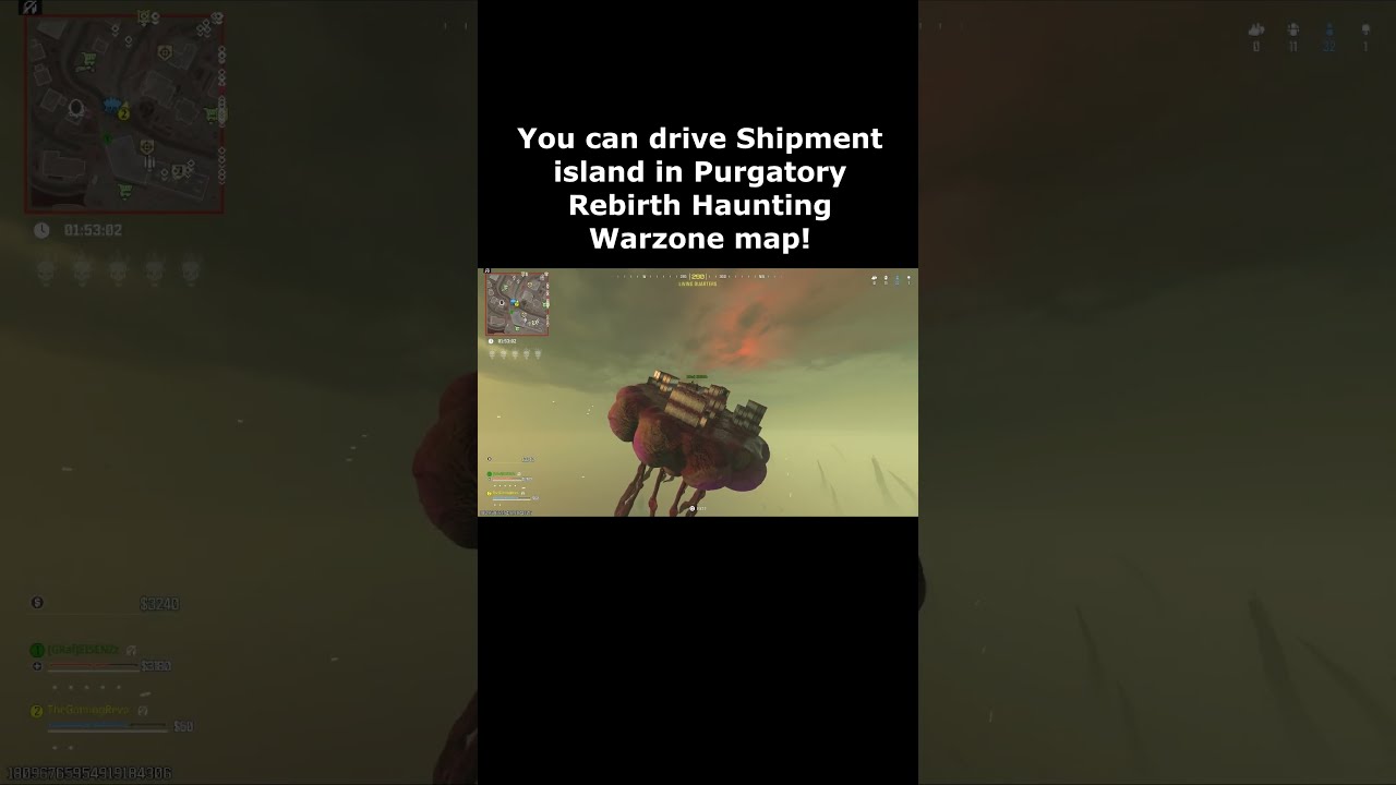 You can drive/pilot shipment in Rebirth Island The Haunting Season 6 Purgatory! Modern Warfare 3 S6