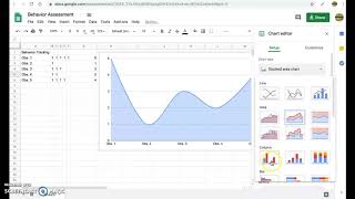 Google Sheets/Behavior Tracking Tutorial