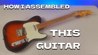 Building a Custom Fender Telecaster - From Start to Finish!