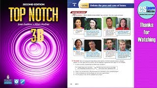 Top Notch 3: Unit 9: Lesson 4: Debate the pros and cons of issues
