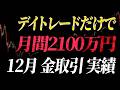 金取引だけで、一ヶ月で2100万円を稼げた理由