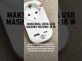 Isi Baterai dengan Mudah dan Praktis Tanpa Kepala Charger — Socket Adapter with Power Delivery 18W