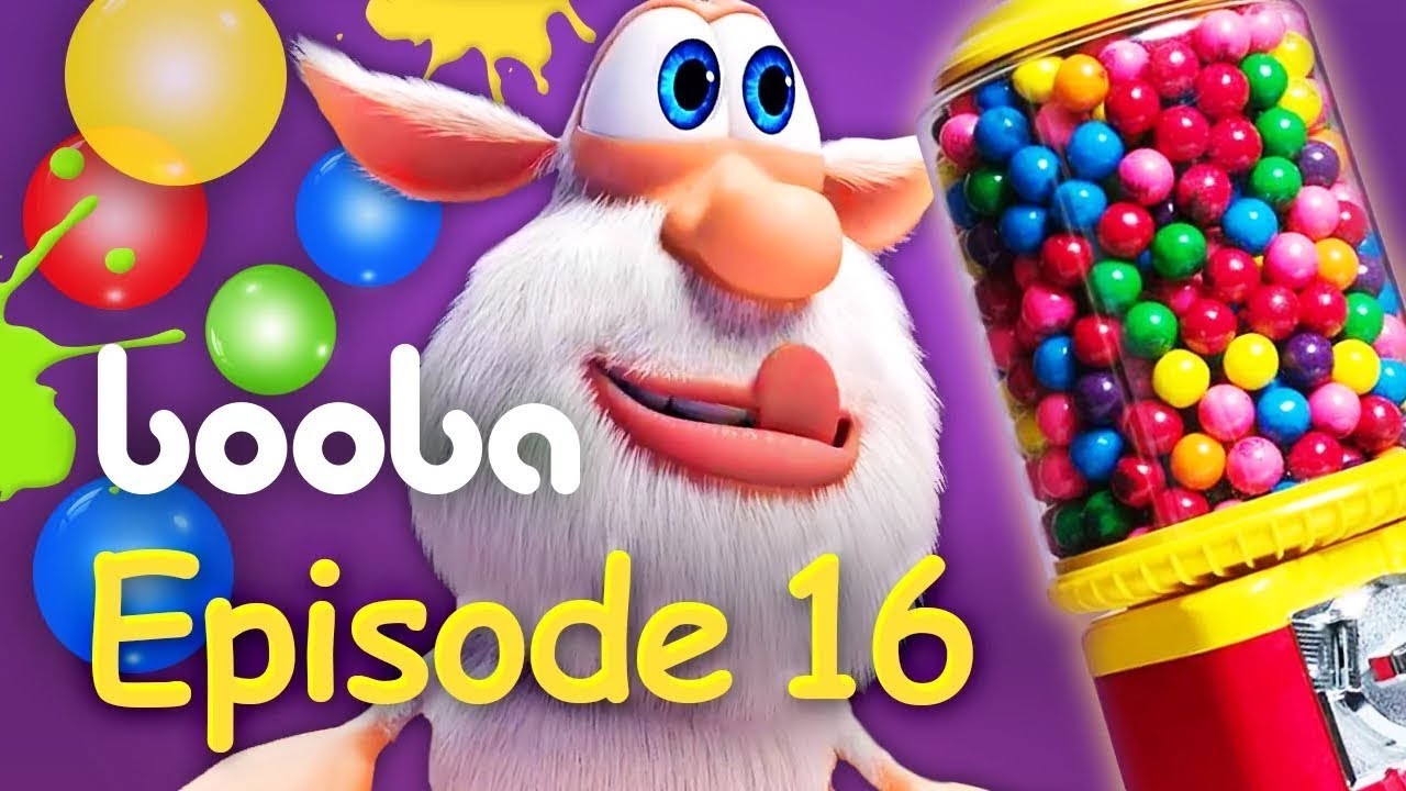 Booba - Episode 16 - Cinema Hall 🍿 Funny Cartoons for kids 😜 Bubble Gum | ANIMATIONS 4 KIDS