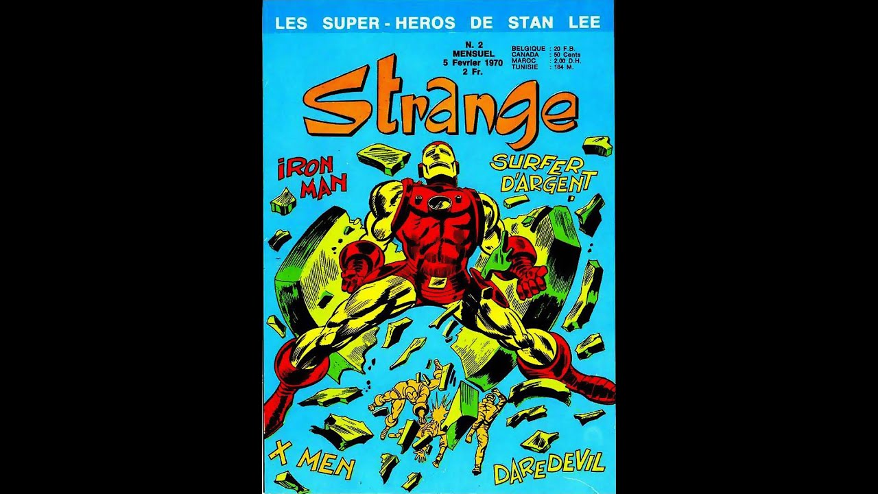 Marvel Comics -  les couvertures des magazines Strange