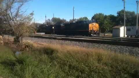 CSX ES44AC & ES44AH (with the new logo) at Hanover, PA