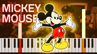 Mickey Mouse Works Theme Piano