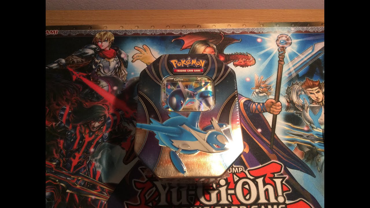 Pokemon Latios EX Tin Opening