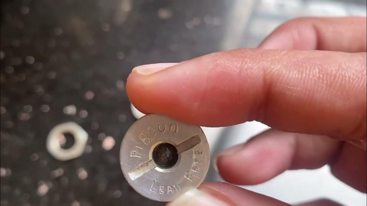 pressure cooker safety valve repair in 1 minute at home safety valve not workingcooker repair