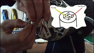 Sta rite pump overhaul (2 of 8) - remove impeller/capacitor
