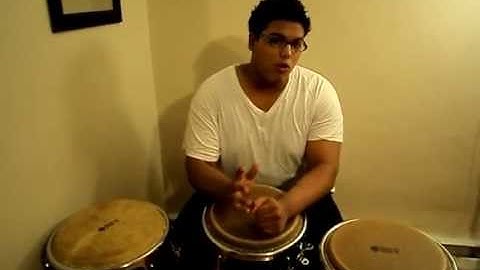 panchito small lesson :::::: how to your tune congas like a pro.AVI