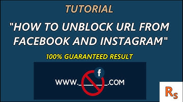 How to Unblock website Domain or URL from Facebook ? (Unblock URL on Facebook) 100% Working ✅
