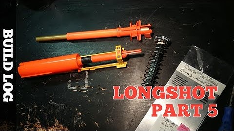 Mod Guide - Nerf Longshot Mod Build Log [Part 5] : Internal Reinforcement & Barrel Waxing