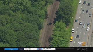 Metro-North service resumes after car ends up on tracks